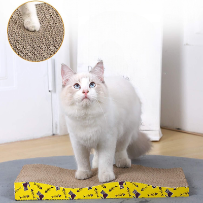 Grattoir Chat - PurrfectScratcher™ - Dune Jaune