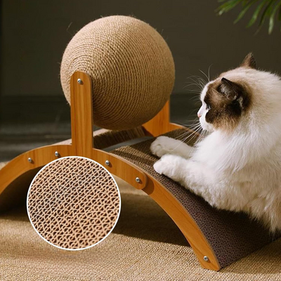 Griffoir pour Chat - Scratch&PlayCatBoard™ - Arc