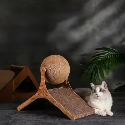 Griffoir pour Chat - Scratch&PlayCatBoard™ - Bâtons Rompus