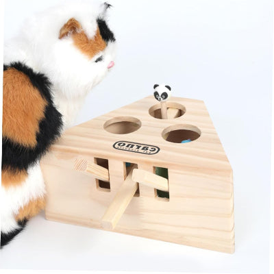 Jouet Interactif Chat - PawHunter™ - 3 Trous
