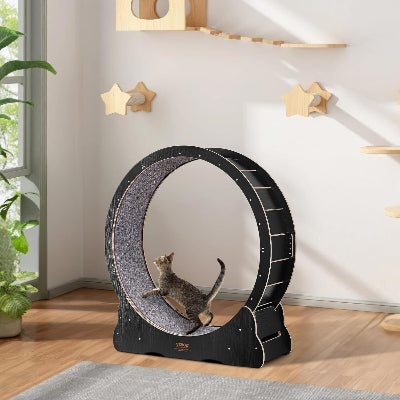 Roue Chat - KittyTread™ - Noir