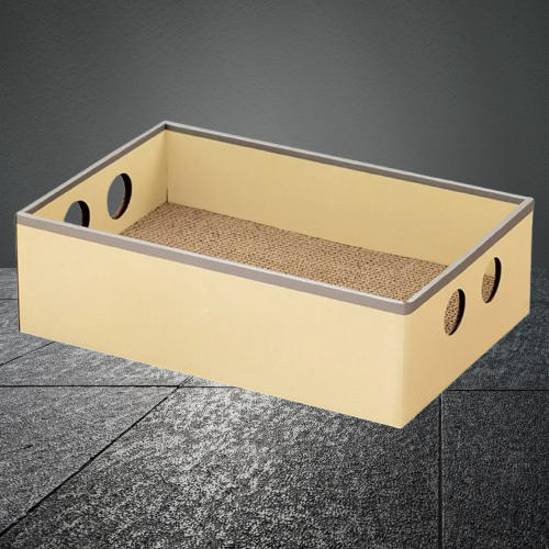 Griffoir Chat - CatBasket™ - Jaune